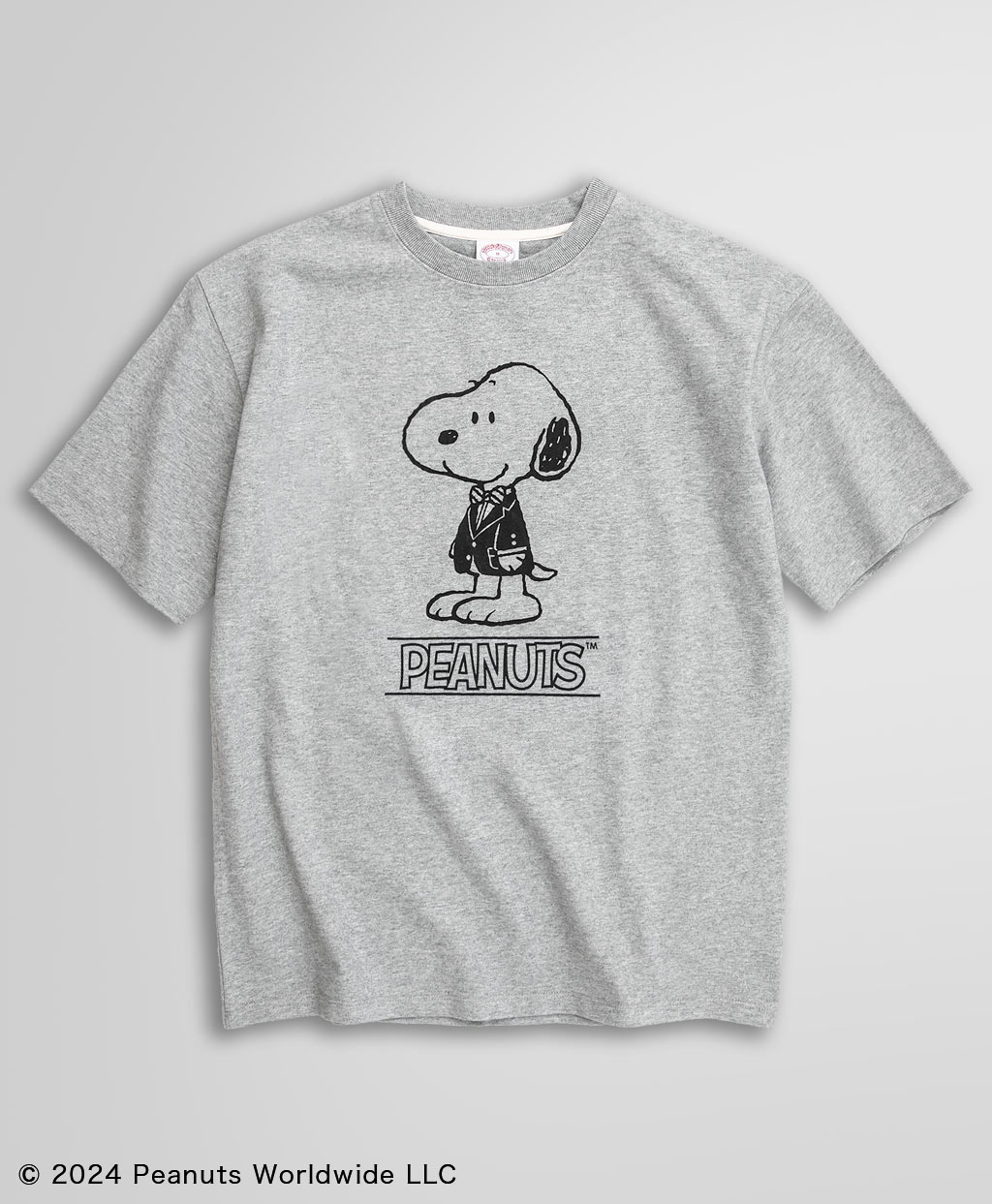 Brooks Brothers × PEANUTS　ヘビーウェイト　Tシャツ